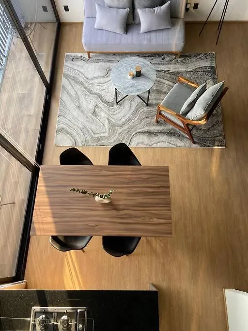 Апартаменты Loft Doble Altura Americana Piso 5 @Serra Гвадалахара