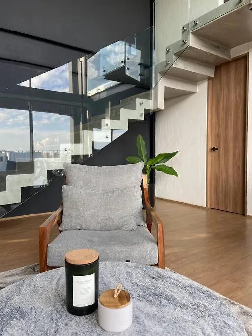 Loft Doble Altura Americana Piso 5 @Serra Гвадалахара Апартаменты