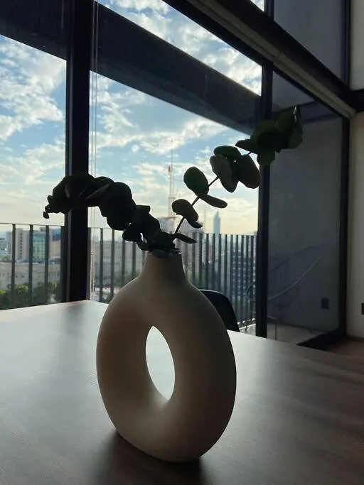 Loft Doble Altura Americana Piso 5 @Serra Гвадалахара Мексика