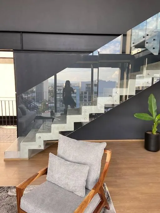 Loft Doble Altura Americana Piso 5 @Serra Гвадалахара 0*,  Мексика